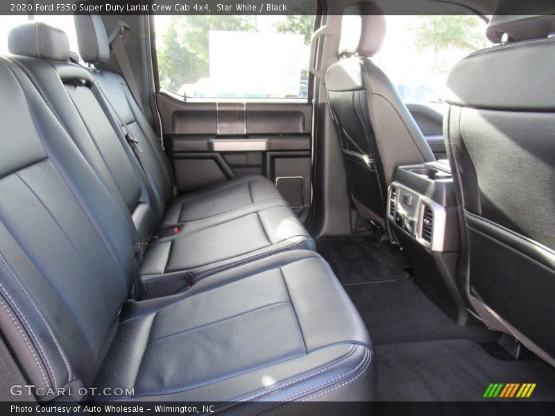Star White / Black 2020 Ford F350 Super Duty Lariat Crew Cab 4x4