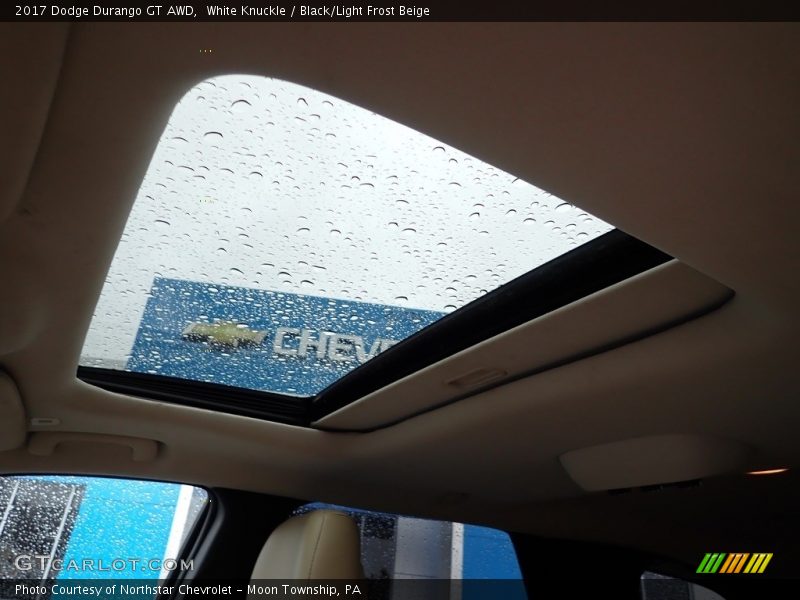 White Knuckle / Black/Light Frost Beige 2017 Dodge Durango GT AWD