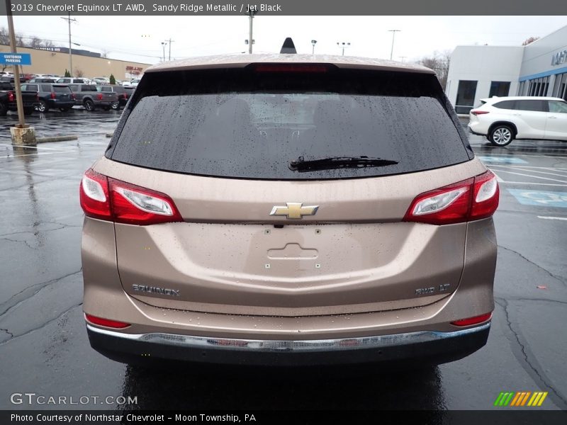 Sandy Ridge Metallic / Jet Black 2019 Chevrolet Equinox LT AWD