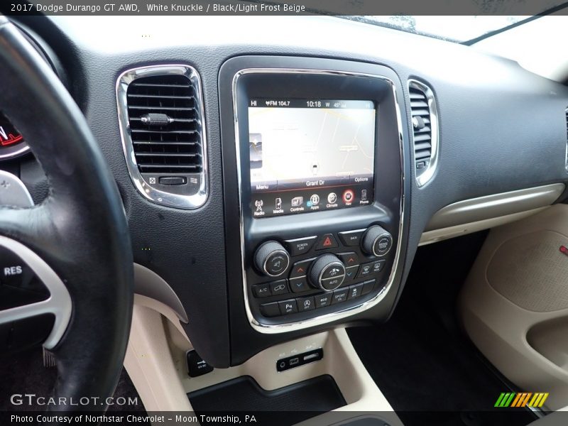 White Knuckle / Black/Light Frost Beige 2017 Dodge Durango GT AWD