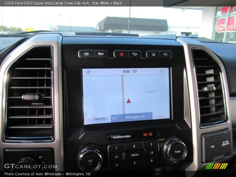 Star White / Black 2020 Ford F350 Super Duty Lariat Crew Cab 4x4