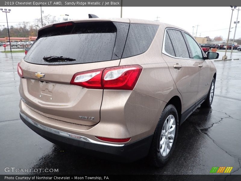 Sandy Ridge Metallic / Jet Black 2019 Chevrolet Equinox LT AWD