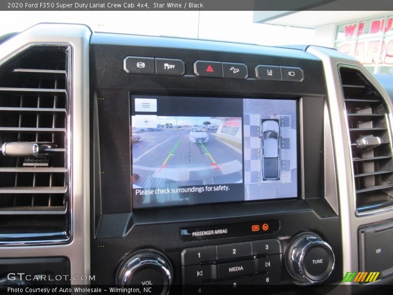 Star White / Black 2020 Ford F350 Super Duty Lariat Crew Cab 4x4