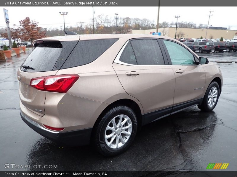 Sandy Ridge Metallic / Jet Black 2019 Chevrolet Equinox LT AWD