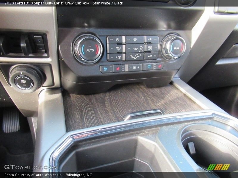 Star White / Black 2020 Ford F350 Super Duty Lariat Crew Cab 4x4