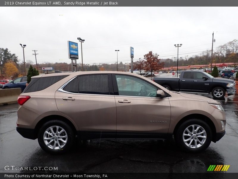 Sandy Ridge Metallic / Jet Black 2019 Chevrolet Equinox LT AWD