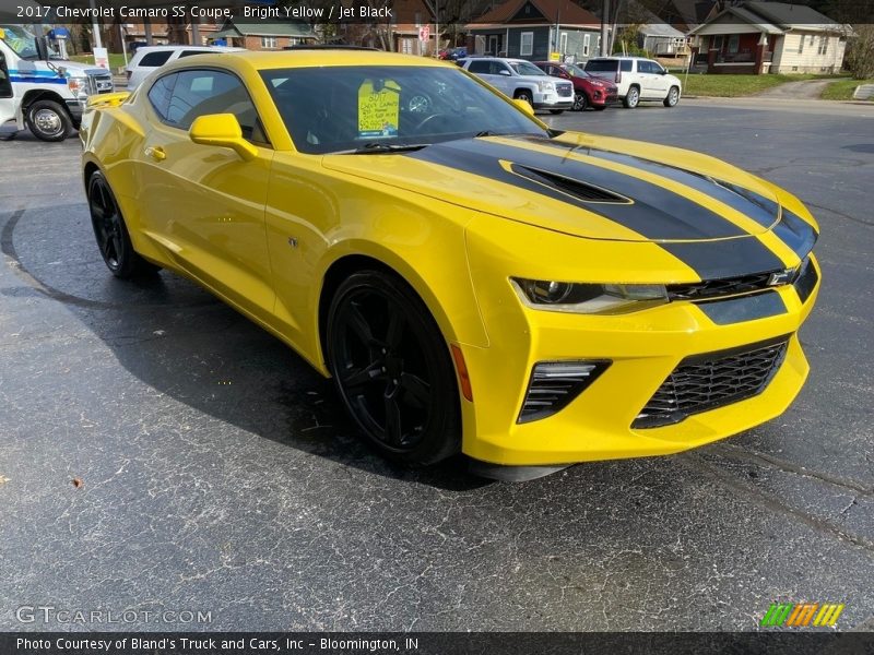 Bright Yellow / Jet Black 2017 Chevrolet Camaro SS Coupe