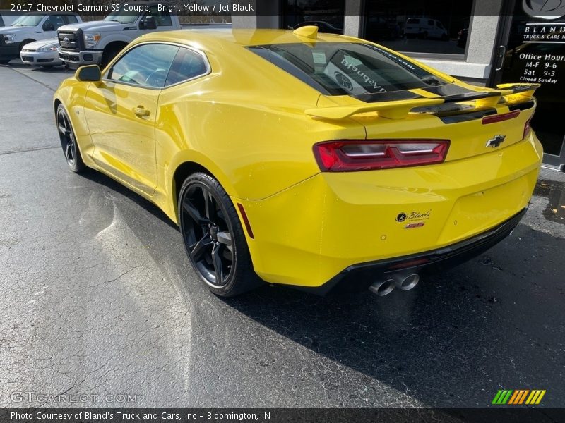 Bright Yellow / Jet Black 2017 Chevrolet Camaro SS Coupe