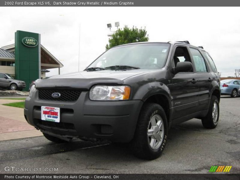 Dark Shadow Grey Metallic / Medium Graphite 2002 Ford Escape XLS V6
