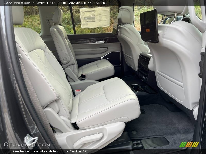 Rear Seat of 2022 Wagoneer Series III 4x4