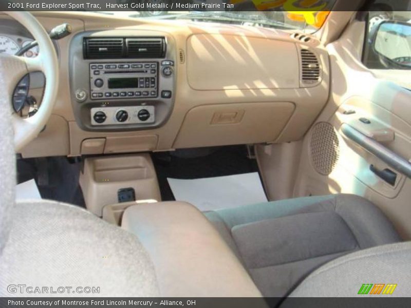 Harvest Gold Metallic / Medium Prairie Tan 2001 Ford Explorer Sport Trac
