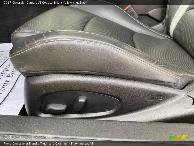 Bright Yellow / Jet Black 2017 Chevrolet Camaro SS Coupe