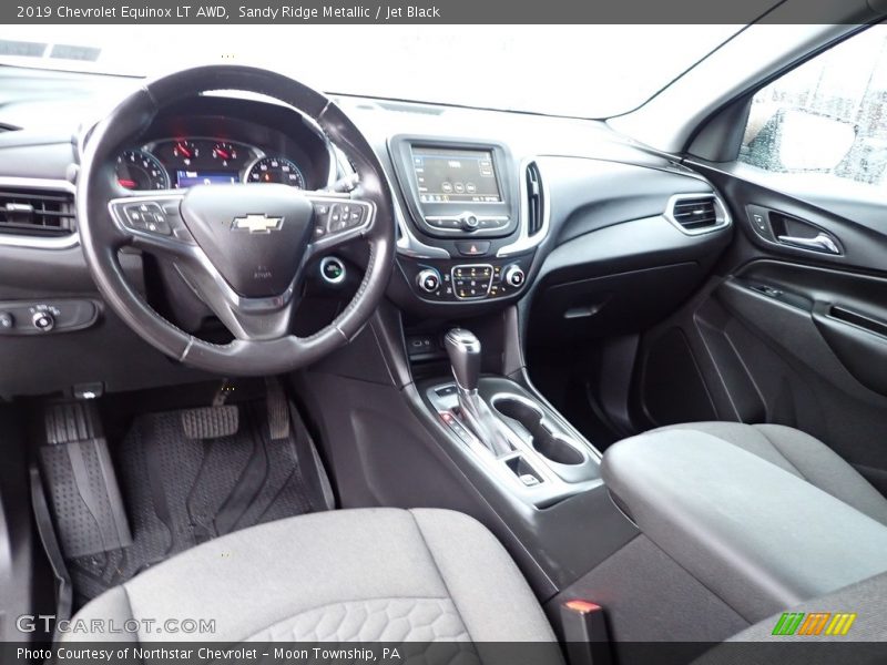 Sandy Ridge Metallic / Jet Black 2019 Chevrolet Equinox LT AWD