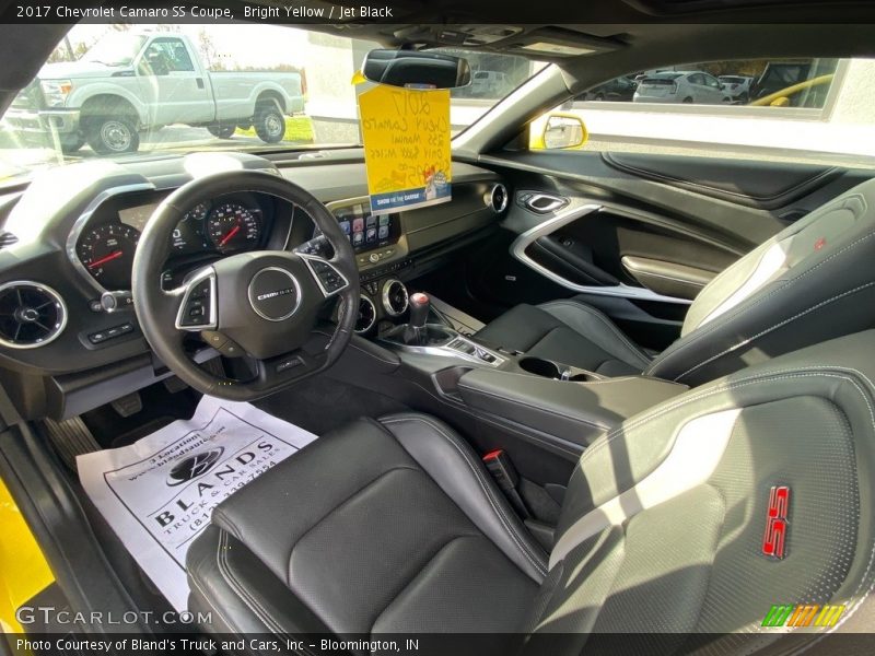 Bright Yellow / Jet Black 2017 Chevrolet Camaro SS Coupe