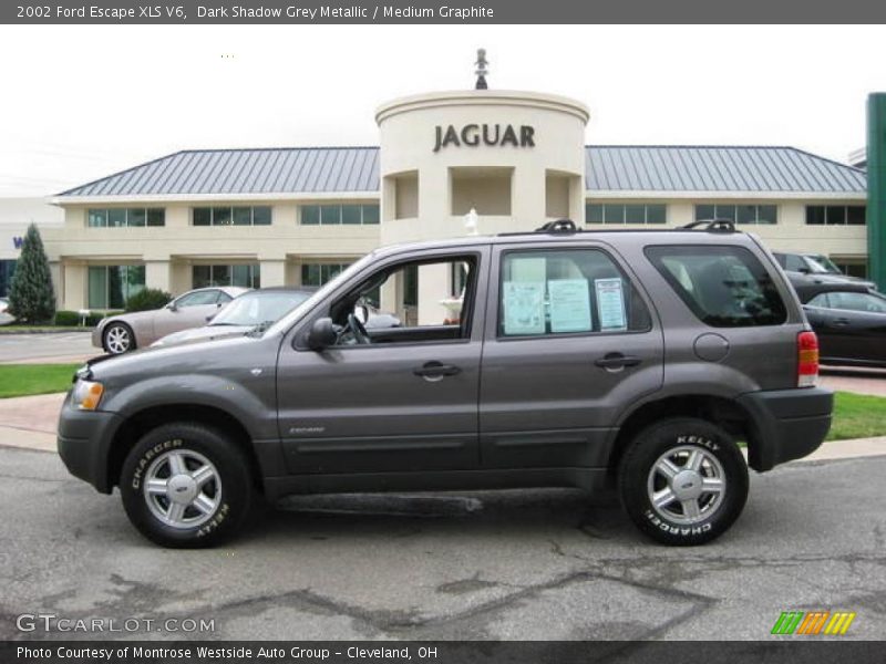 Dark Shadow Grey Metallic / Medium Graphite 2002 Ford Escape XLS V6