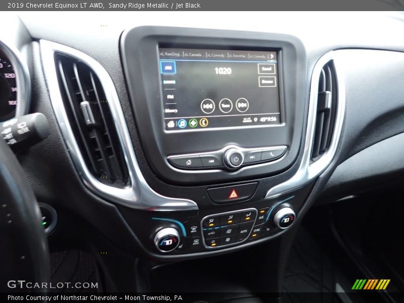Sandy Ridge Metallic / Jet Black 2019 Chevrolet Equinox LT AWD