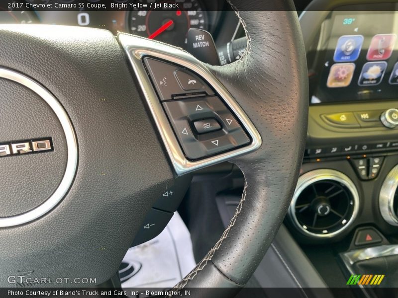 Bright Yellow / Jet Black 2017 Chevrolet Camaro SS Coupe