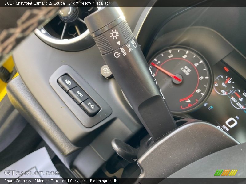 Bright Yellow / Jet Black 2017 Chevrolet Camaro SS Coupe