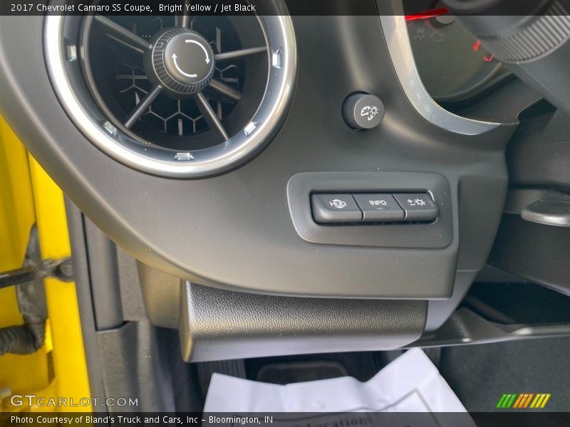 Bright Yellow / Jet Black 2017 Chevrolet Camaro SS Coupe