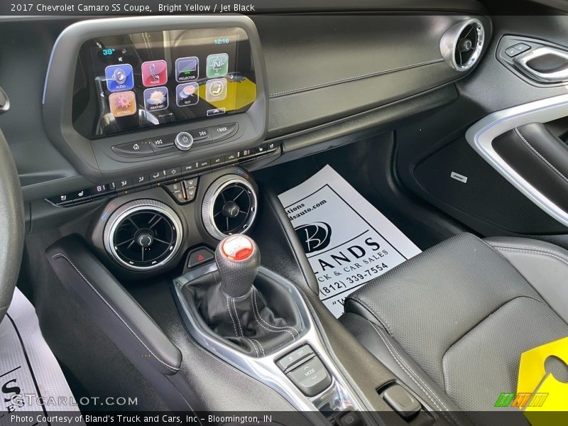 Bright Yellow / Jet Black 2017 Chevrolet Camaro SS Coupe