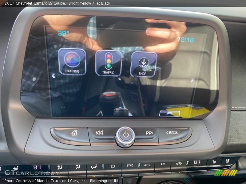 Bright Yellow / Jet Black 2017 Chevrolet Camaro SS Coupe
