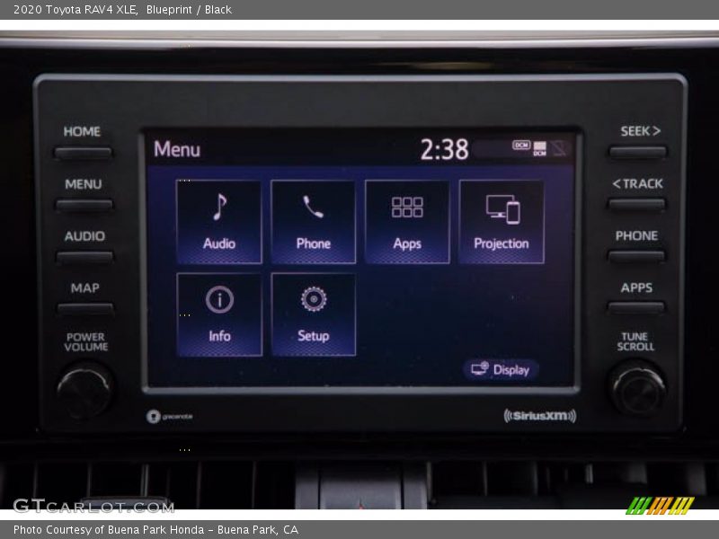 Blueprint / Black 2020 Toyota RAV4 XLE