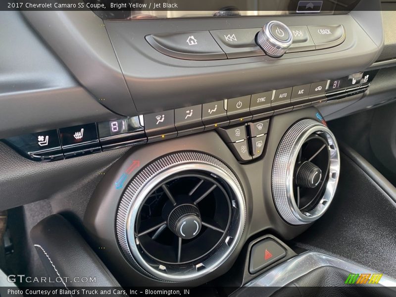 Bright Yellow / Jet Black 2017 Chevrolet Camaro SS Coupe