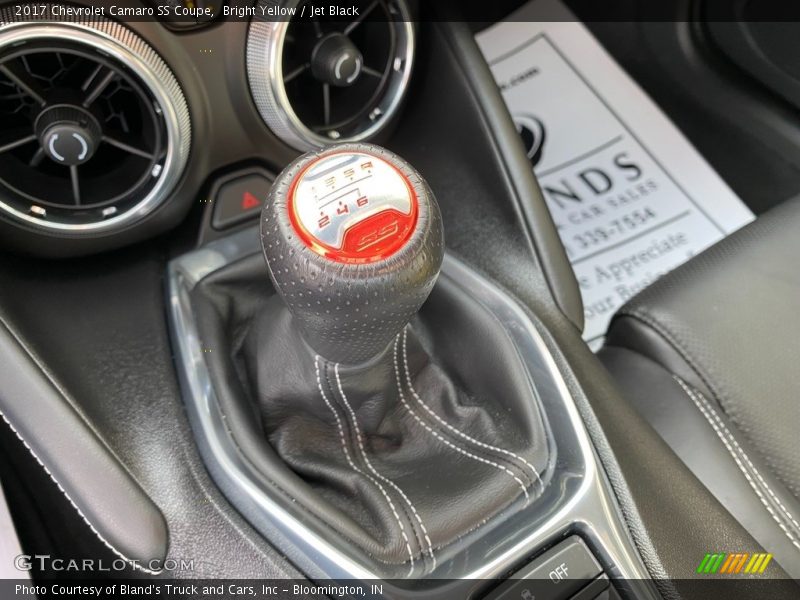 Bright Yellow / Jet Black 2017 Chevrolet Camaro SS Coupe