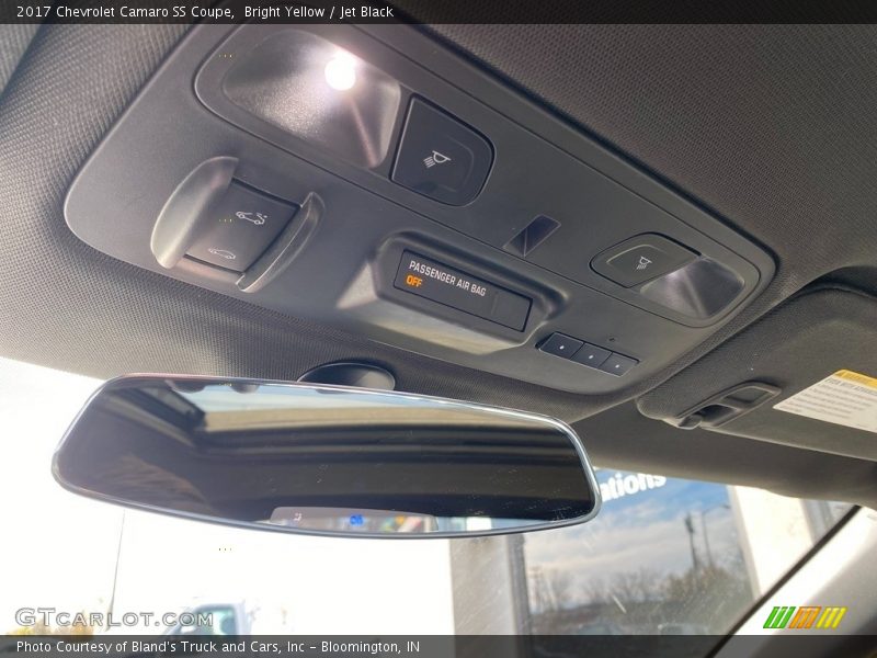Bright Yellow / Jet Black 2017 Chevrolet Camaro SS Coupe
