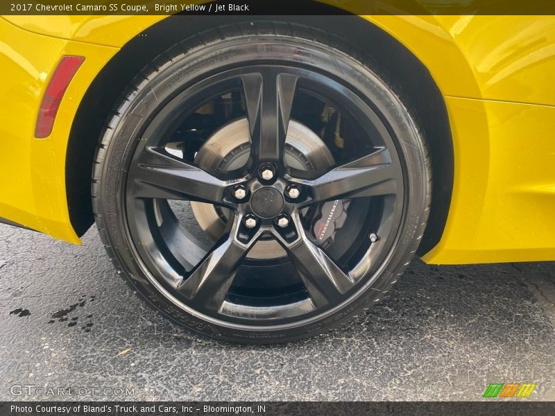 Bright Yellow / Jet Black 2017 Chevrolet Camaro SS Coupe
