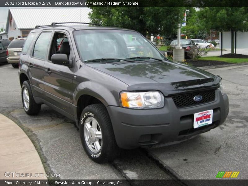 Dark Shadow Grey Metallic / Medium Graphite 2002 Ford Escape XLS V6