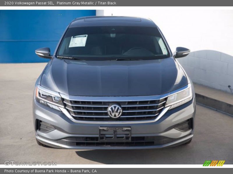 Platinum Gray Metallic / Titan Black 2020 Volkswagen Passat SEL