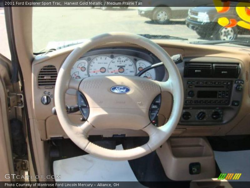 Harvest Gold Metallic / Medium Prairie Tan 2001 Ford Explorer Sport Trac