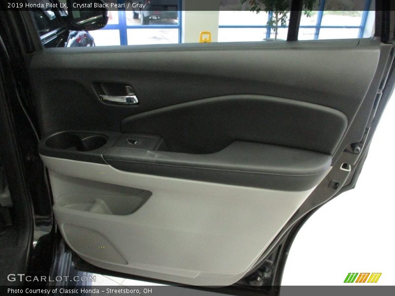 Crystal Black Pearl / Gray 2019 Honda Pilot LX