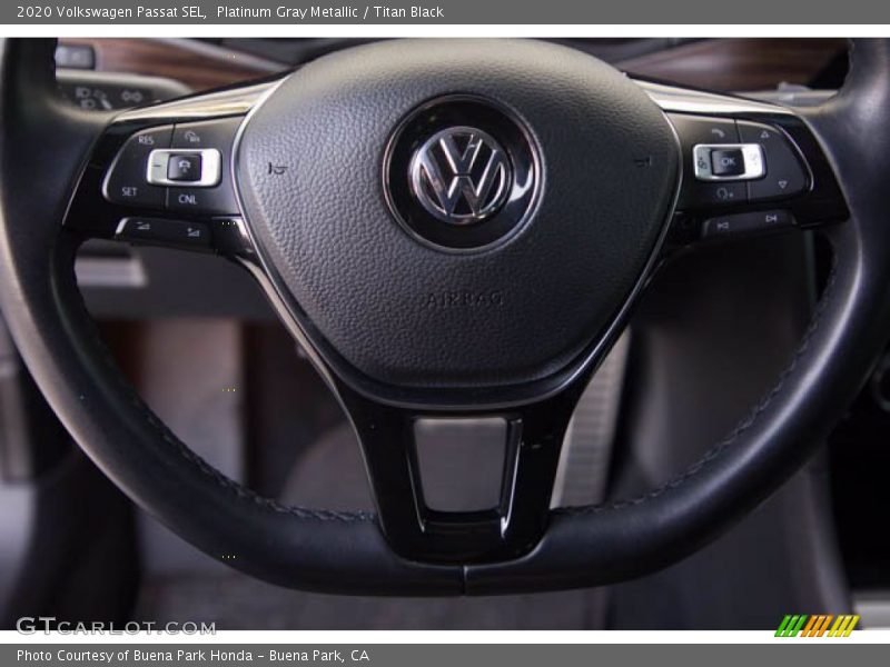 Platinum Gray Metallic / Titan Black 2020 Volkswagen Passat SEL