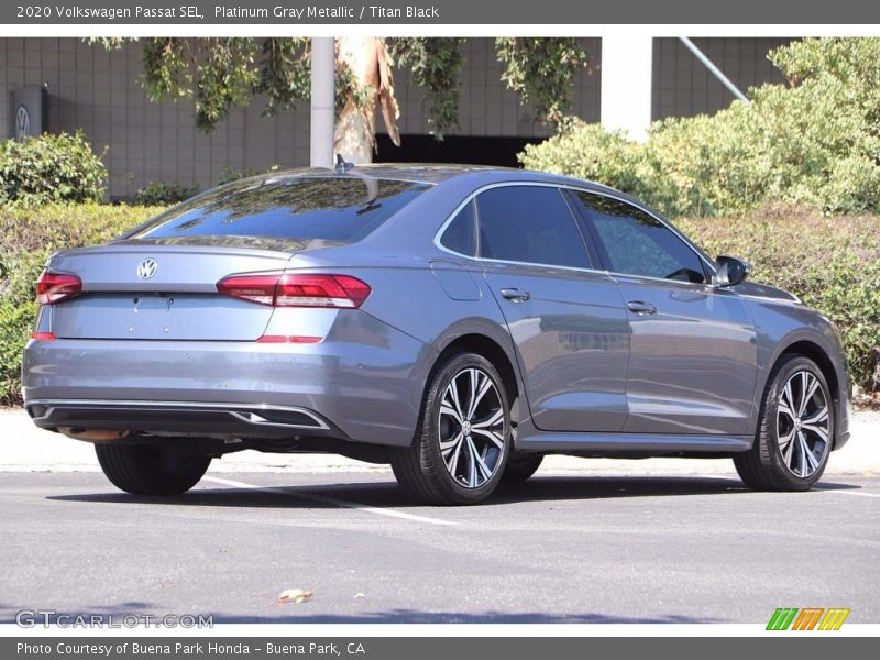 Platinum Gray Metallic / Titan Black 2020 Volkswagen Passat SEL