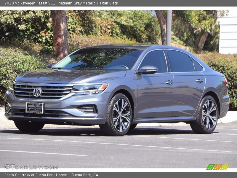 Platinum Gray Metallic / Titan Black 2020 Volkswagen Passat SEL