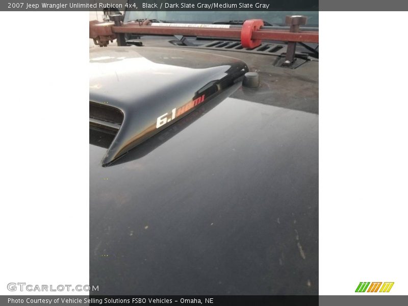Black / Dark Slate Gray/Medium Slate Gray 2007 Jeep Wrangler Unlimited Rubicon 4x4