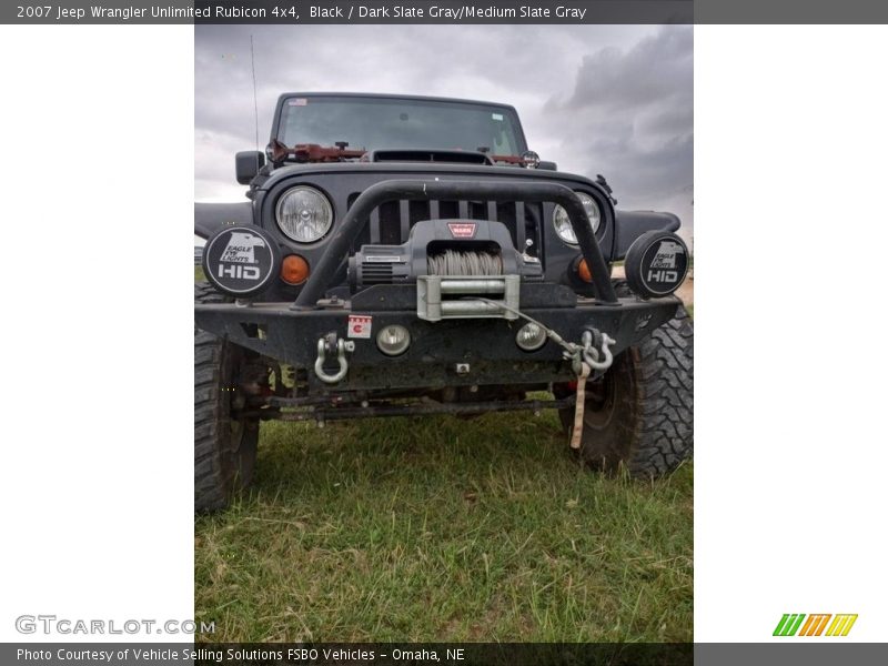 Black / Dark Slate Gray/Medium Slate Gray 2007 Jeep Wrangler Unlimited Rubicon 4x4