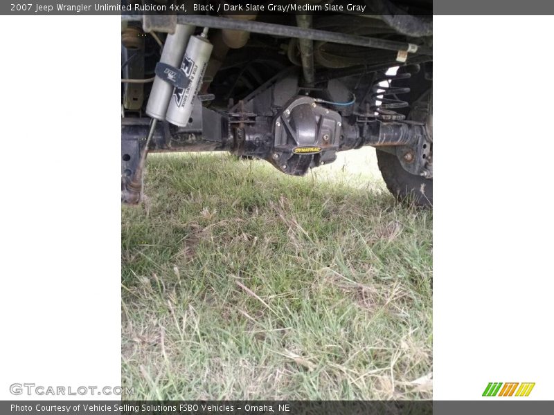 Black / Dark Slate Gray/Medium Slate Gray 2007 Jeep Wrangler Unlimited Rubicon 4x4