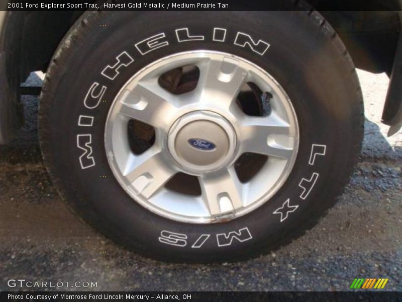 Harvest Gold Metallic / Medium Prairie Tan 2001 Ford Explorer Sport Trac
