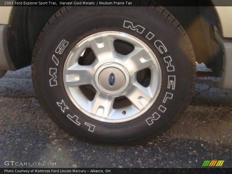 Harvest Gold Metallic / Medium Prairie Tan 2001 Ford Explorer Sport Trac
