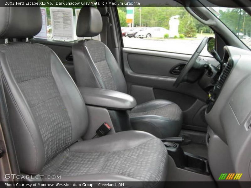 Dark Shadow Grey Metallic / Medium Graphite 2002 Ford Escape XLS V6