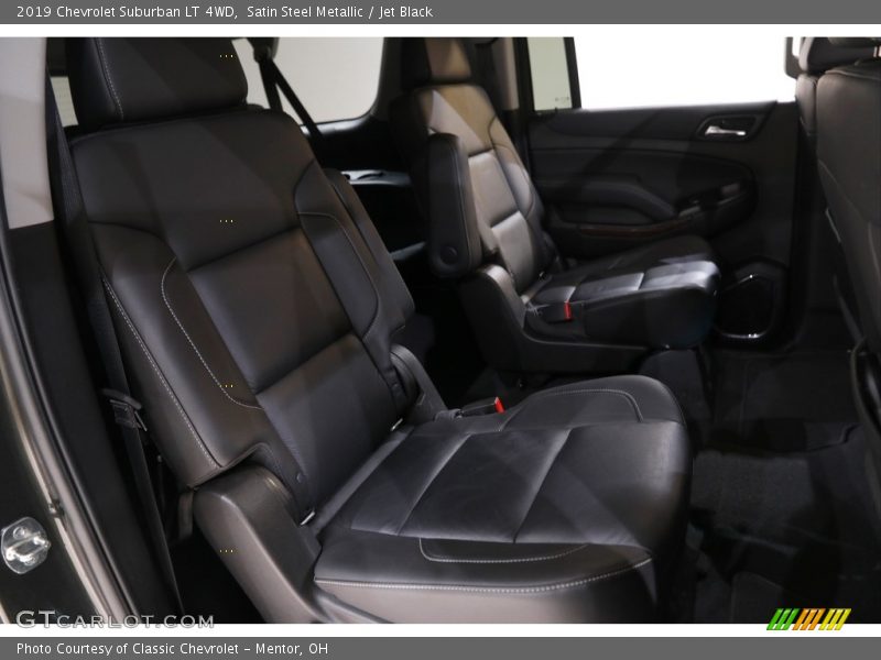 Satin Steel Metallic / Jet Black 2019 Chevrolet Suburban LT 4WD