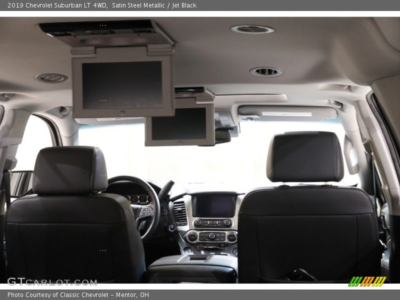 Satin Steel Metallic / Jet Black 2019 Chevrolet Suburban LT 4WD