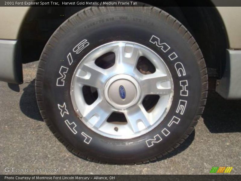 Harvest Gold Metallic / Medium Prairie Tan 2001 Ford Explorer Sport Trac