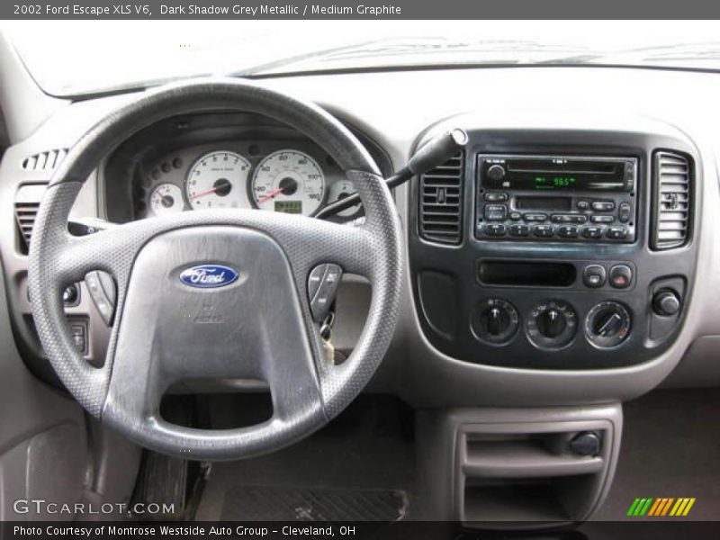 Dark Shadow Grey Metallic / Medium Graphite 2002 Ford Escape XLS V6