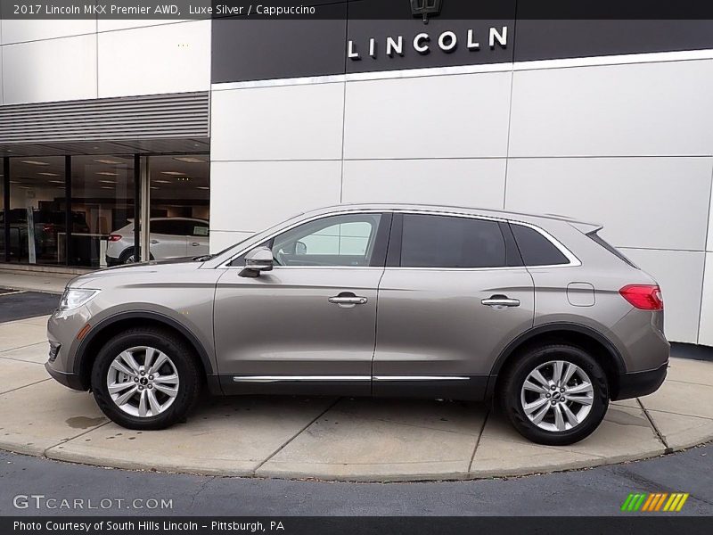  2017 MKX Premier AWD Luxe Silver