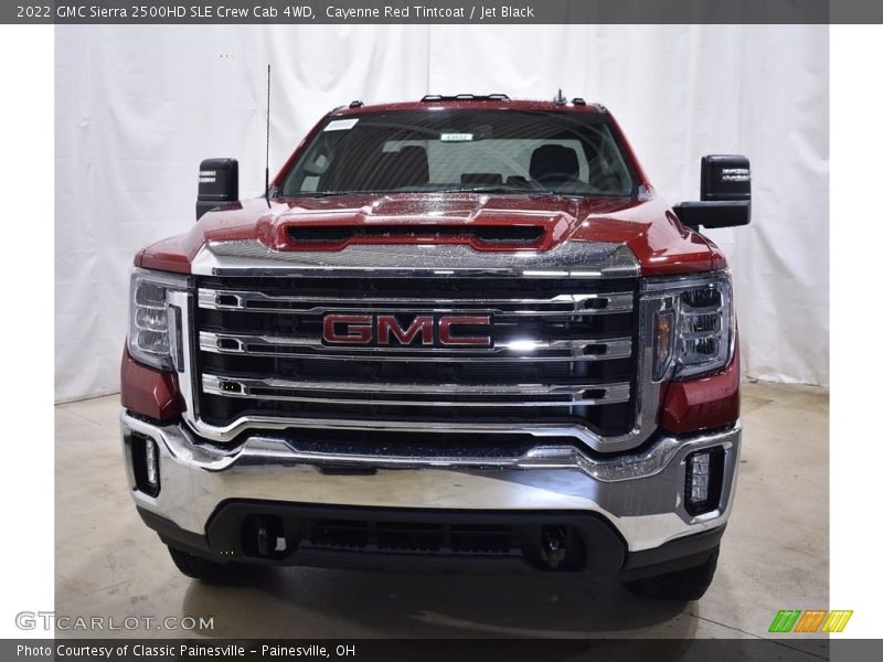 Cayenne Red Tintcoat / Jet Black 2022 GMC Sierra 2500HD SLE Crew Cab 4WD