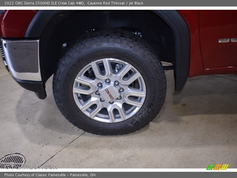 Cayenne Red Tintcoat / Jet Black 2022 GMC Sierra 2500HD SLE Crew Cab 4WD